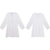 image:imageRVivimos Womens Tunic Dress Fall Cotton Button Down Long Sleeves Casual Mini Shirt DressWhite