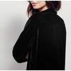 image:imageRVivimos Womens Velvet Long Sleeve Pocket Casual Mini Shirt DressBlack