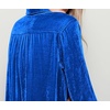 image:imageRVivimos Womens Velvet Long Sleeve Pocket Casual Mini Shirt DressRoyalblue