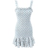 image:imageRVivimos Womens Summer Cute Strap Mini Dress Boho Casual Sleeveless Tiered Ruffle Stretchy Smocked Backless Bodycon DressesBlue
