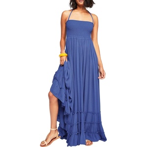 image:imageRVivimos Womens Summer Boho Sexy Backless Long DressesRoyal Blue