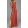 image:imageRVivimos Boho Dress for Women Sexy Deep V Neck Sleeveless Hollow Out Backless Casual Side Slit Maxi DressBurntorange