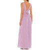 image:imageRVivimos Boho Dress for Women Sexy Deep V Neck Sleeveless Hollow Out Backless Casual Side Slit Maxi DressLightpurple2