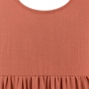 image:imageRVivimos Womens Summer Casual Beach Midi Dress Cotton Linen Sleeveless Adjustable Straps Tiered Flowy Dresses with PocketsOrange