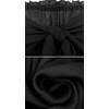 image:imageRVivimos Womens Summer Cotton Boho Beach Sleeveless Tie Front Mini Dress Tube Top DressBlack