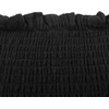 image:imageRVivimos Womens Summer Cotton Lantern Sleeves Ruffled Off Shoulder ALine Midi DressesBlack