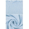 image:imageRVivimos Womens Summer Cotton Lantern Sleeves Ruffled Off Shoulder ALine Midi DressesSkyblue