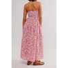 image:imageRVivimos Womens Summer Cotton Spaghetti Strap Floral Smocked Maxi Dress  Lightweight 100 cotton fabric Casual boho resort wear 2026 beach vacation sundressPink