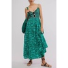 image:imageRVivimos Womens Summer Cotton Spaghetti Strap Floral Smocked Maxi Dress  Lightweight 100 cotton fabric Casual boho resort wear 2026 beach vacation sundressGreen