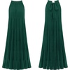 image:imageRVivimos Womens Summer Boho Ruffle Halter Sleeveless Mock Neck Tie Back Flowy Maxi Dress with PocketsEmeraldgreen