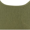 image:imageRVivimos 2026 Summer Cotton Midi Dresses for Women Casual Sleeveless Smocked ALine Tiered Flowy Tank Dress with PocketsArmy Green