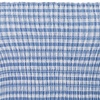 image:imageRVivimos 2026 Summer Cotton Plaid Maxi Dresses for Women Flutter Sleeve Square Neck Smocked Ruffle Flowy Tiered Casual DressBlue
