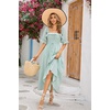 image:imageRVivimos Women Summer Cotton A Line Flowy Long DressesGreen2