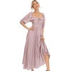 image:imageRVivimos Women Summer Cotton A Line Flowy Long DressesMauve1
