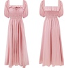 image:imageRVivimos Women Summer Cotton A Line Flowy Long DressesPink1