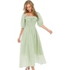 image:imageRVivimos Women Summer Cotton A Line Flowy Long DressesSage Green1