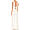 image:imageRVivimos Womens Boho Sexy Deep V Neck Side Slit Maxi DressWhite