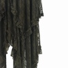 image:imageRVivimos Womens Lace See Through Floral Maxi SkirtArmygreen