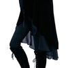 image:imageRVivimos Womens Long Velvet Blazers Coat Casual JacketsBlack