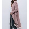image:imageRVivimos Womens Long Velvet Blazers Coat Casual JacketsDustyviolet