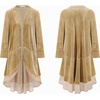 image:imageRVivimos Womens Long Velvet Blazers Coat Casual JacketsKhaki