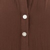 image:imageRVivimos Womens Summer Cotton Button V Neck Maxi DressBrown