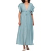image:imageRVivimos Womens Summer Boho Loose Maxi Dress with PocketsSky Blue