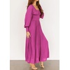 image:imageRVivimos Womens Elastic Empire Waist ALine Maxi DressFuchsia