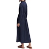 image:imageRVivimos Womens Fall Long Sleeve Elastic Waist Midi Dress with PocketsNavy Blue