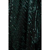 image:imageRVivimos Womens Sequin V Neck Sparkly Club Party Mini DressDark Green
