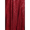 image:imageRVivimos Womens Sequin V Neck Sparkly Club Party Mini DressWine Red