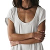 image:imageRVivimos Womens Summer Cotton Casual Loose Beach Midi Dress with PocketsWhite
