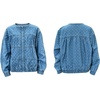 image:imageRVivimos Womens Distressed Jean Jacket Zip Up Cropped CoatBlue