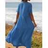 image:imageRVivimos Womens Summer Cotton Casual Flowy Maxi DressRoyal Blue