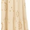 image:imageRVivimos Womens Cotton Eyelet Embroidery ALine Midi DressApricot
