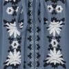 image:imageRVivimos Womens Floral Embroidered High Low Long DressesDusty Blue