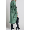 image:imageRVivimos Womens Floral Embroidered High Low Long DressesGreen