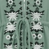 image:imageRVivimos Womens Floral Embroidered High Low Long DressesGreen