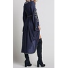 image:imageRVivimos Womens Floral Embroidered High Low Long DressesNavy Blue