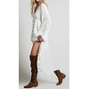image:imageRVivimos Womens Floral Embroidered High Low Long DressesWhite