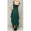 image:imageRVivimos Womens Lace Long Dress with Slip Two PiecesDark Green