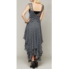 image:imageRVivimos Womens Lace Long Dress with Slip Two PiecesGrey