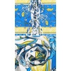 image:imageRVivimos Womens Long Sleeve Floral Print Tunic Mini DressWhiteblue1