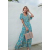 image:imageRVivimos Womens Summer Boho Floral Print V Neck Flowy DressGreen