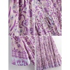 image:imageRVivimos Womens Summer Boho Floral Print V Neck Flowy DressPurple