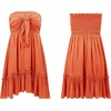 image:imageRVivimos Womens Summer Boho Sleeveless Tube Top Mini DressOrange