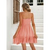 image:imageRVivimos Womens Summer Boho Sleeveless Tube Top Mini DressPeach