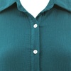 image:imageRVivimos Womens Summer Cotton Button Down Midi Dress with PocketsTeal