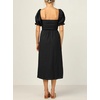 image:imageRVivimos Womens Summer Cotton OffShoulder Midi DressBlack