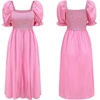 image:imageRVivimos Womens Summer Cotton OffShoulder Midi DressPink